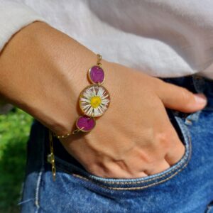 daisy bracelet